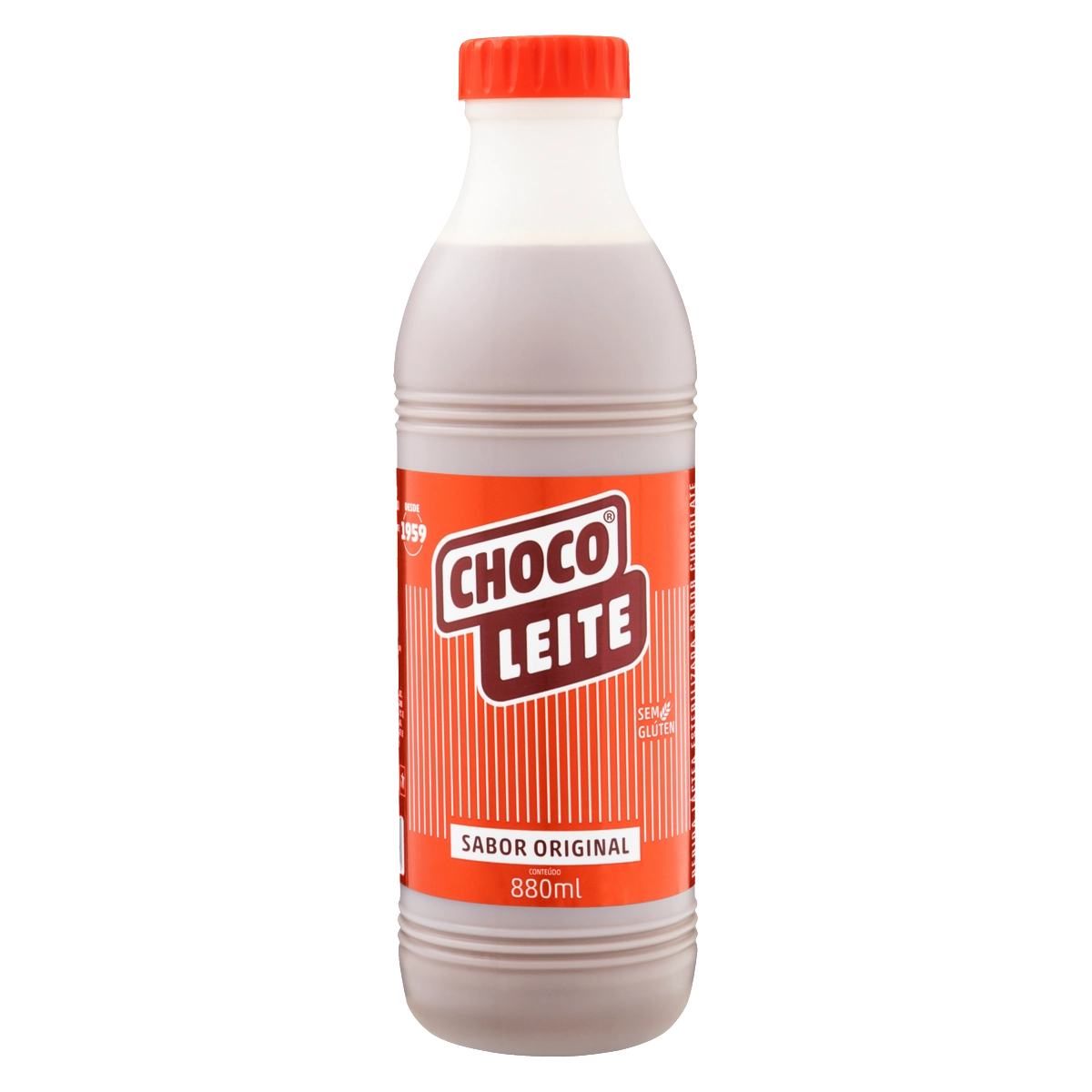 Bebida Láctea Esterilizada Original Choco Leite Garrafa 880ml