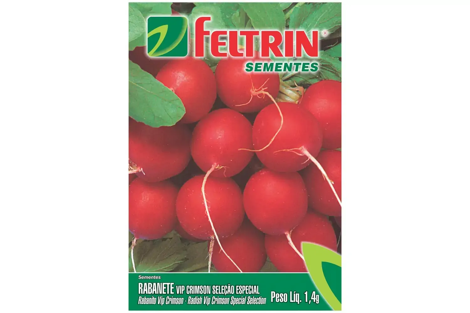 Sementes Feltrin Rabanete Crimson Gigant