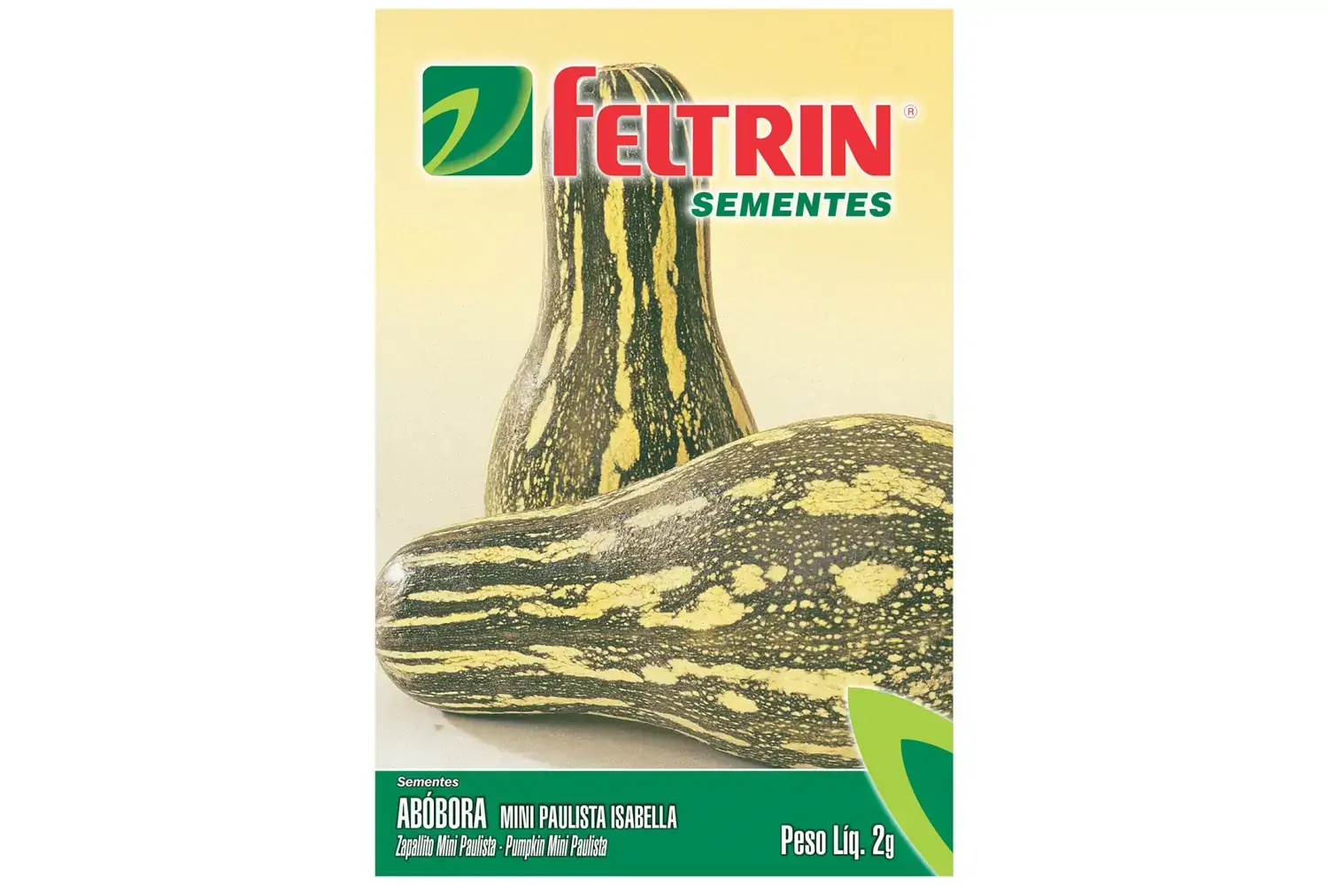 Sementes Feltrin Abobora Mini Paulista