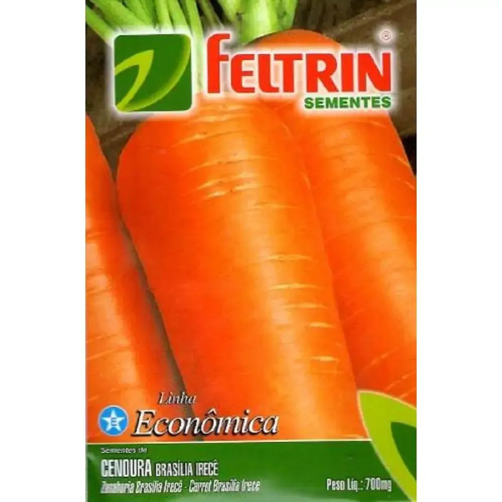 Sementes Feltrin Cenoura Brasilia Irece