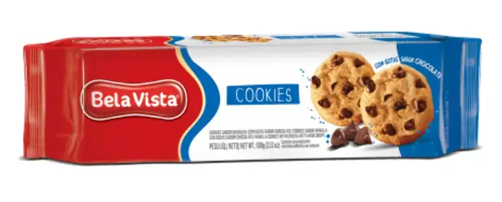 Cookies Bela Vista Baun C/gotas Chocolate