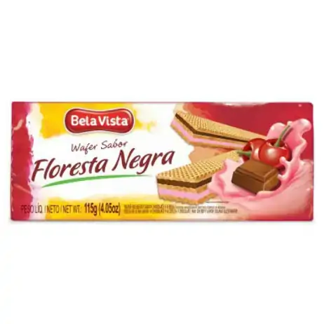 Biscoito. Bela Vista Wafer Floresta Negra