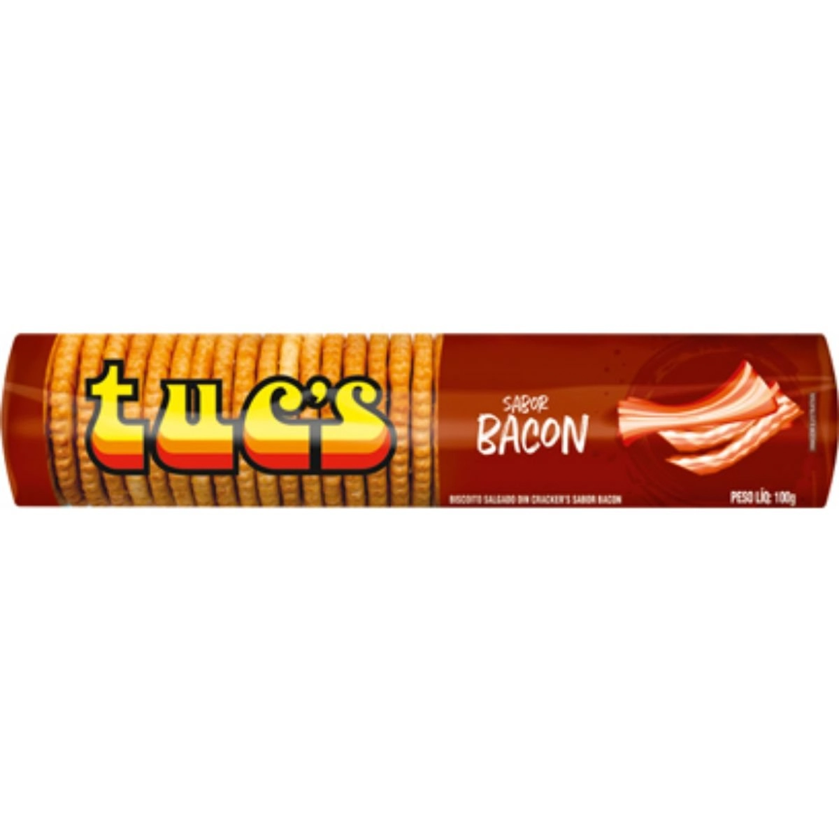 Biscoito Salgado Bacon Tucs 100g