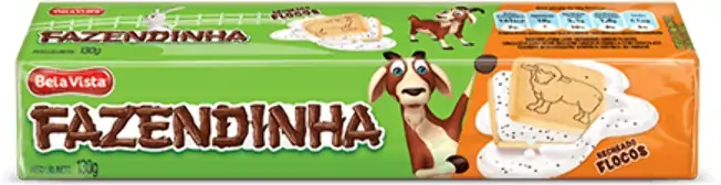 Biscoito Fazendinha Rech 130g Flocos