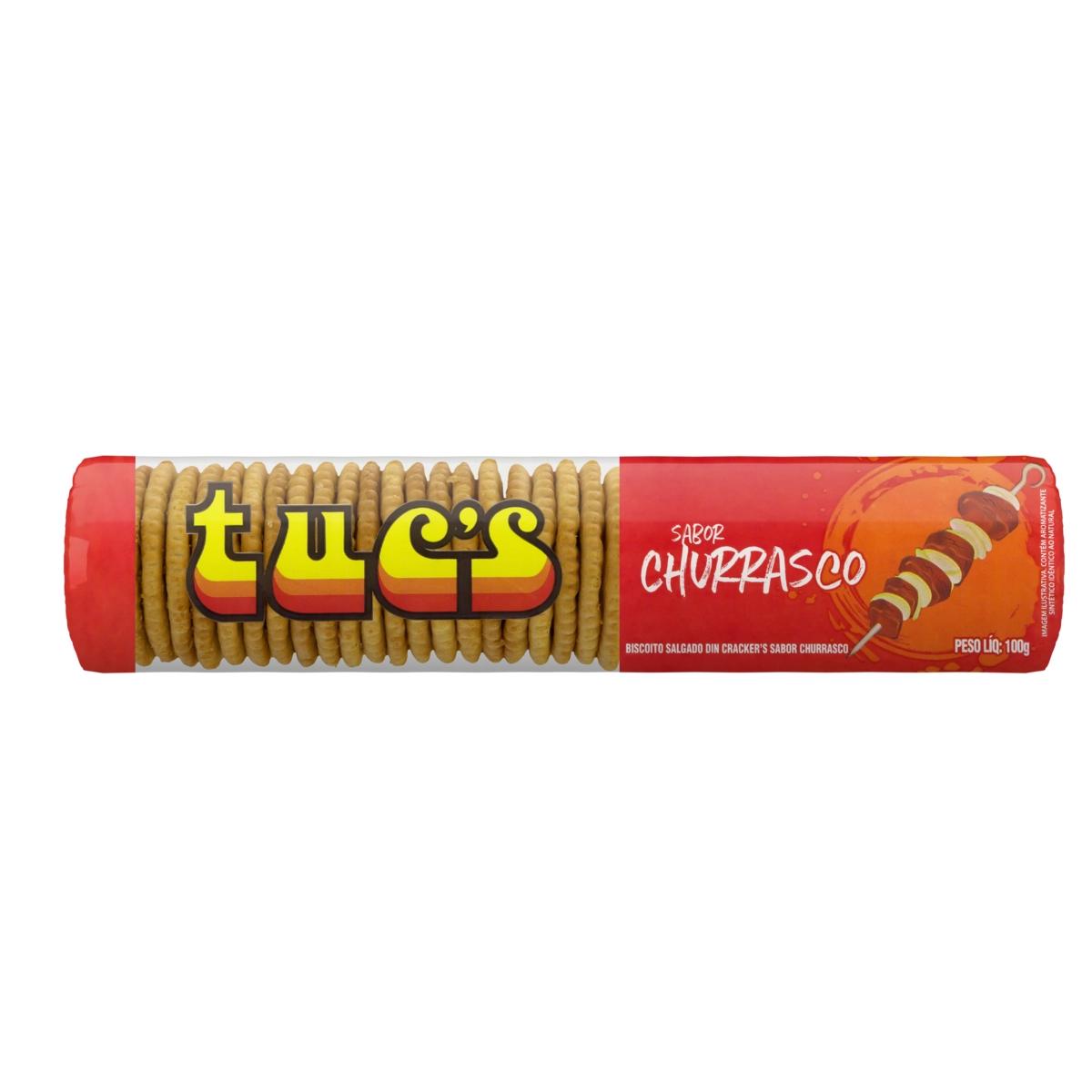 Biscoito Salgado TUCS sabor Churrasco 100G