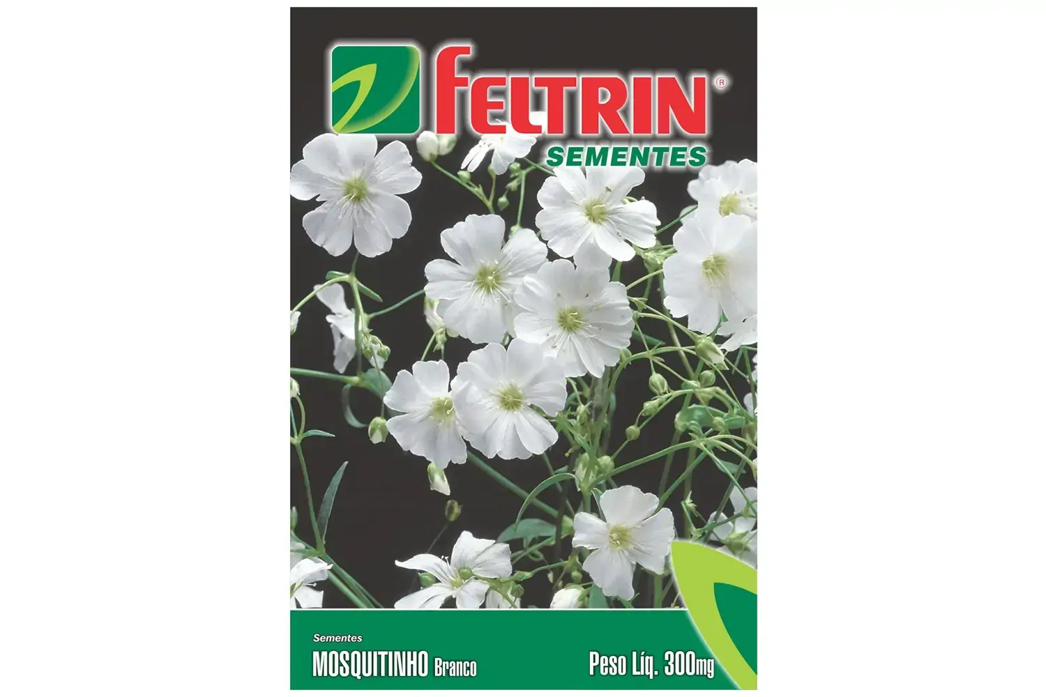 Sementes Feltrin Mosquitinho Branco 300mg