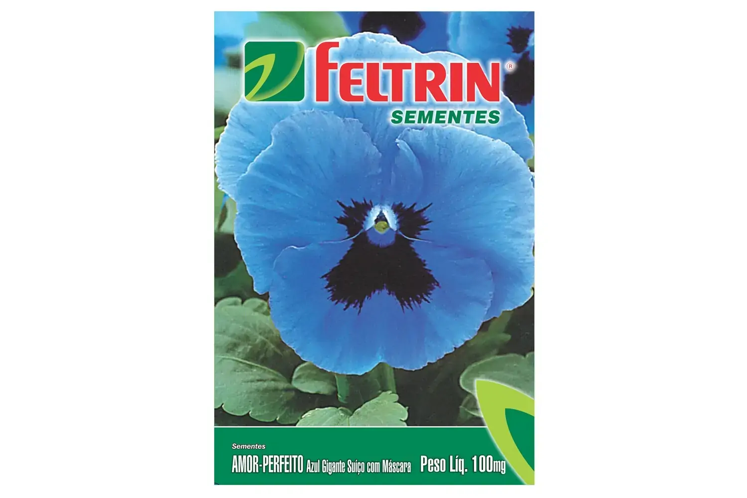 Semente Amor Perfeito Azul Gigante Suico 281 Feltrin