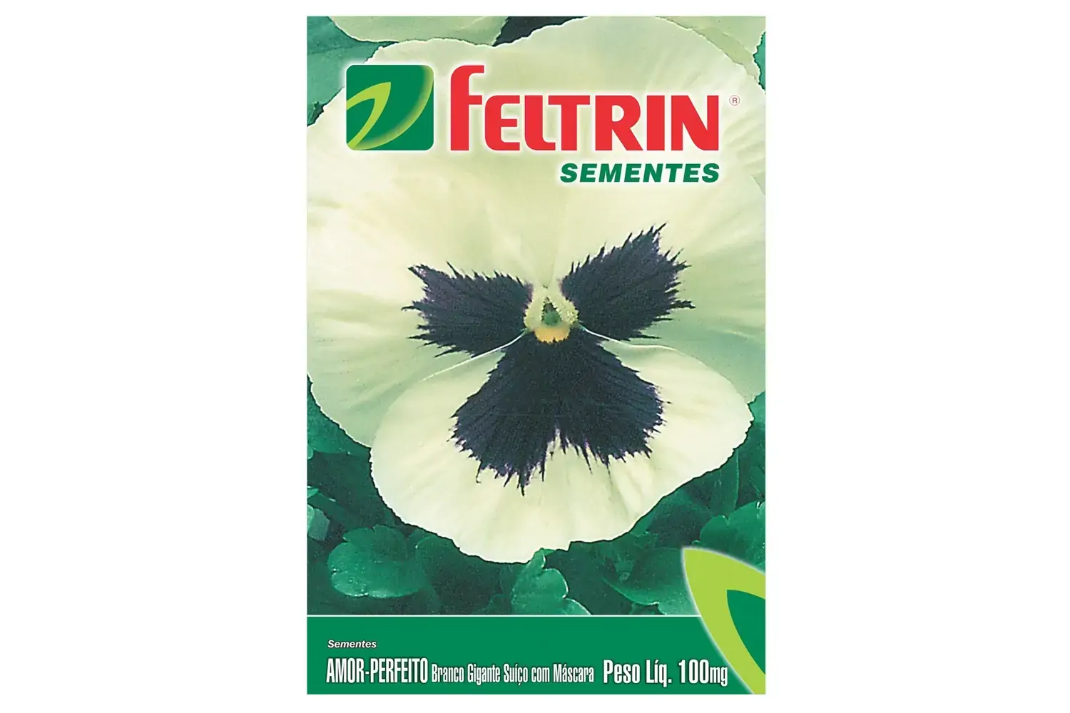Semente Amor Perfeito Branco Gigante Suico 285 Feltrin