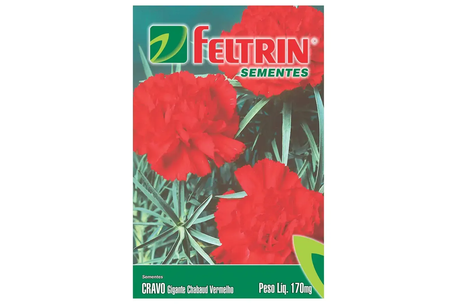 Semente Cravo G.chabaud Vermelho Flor