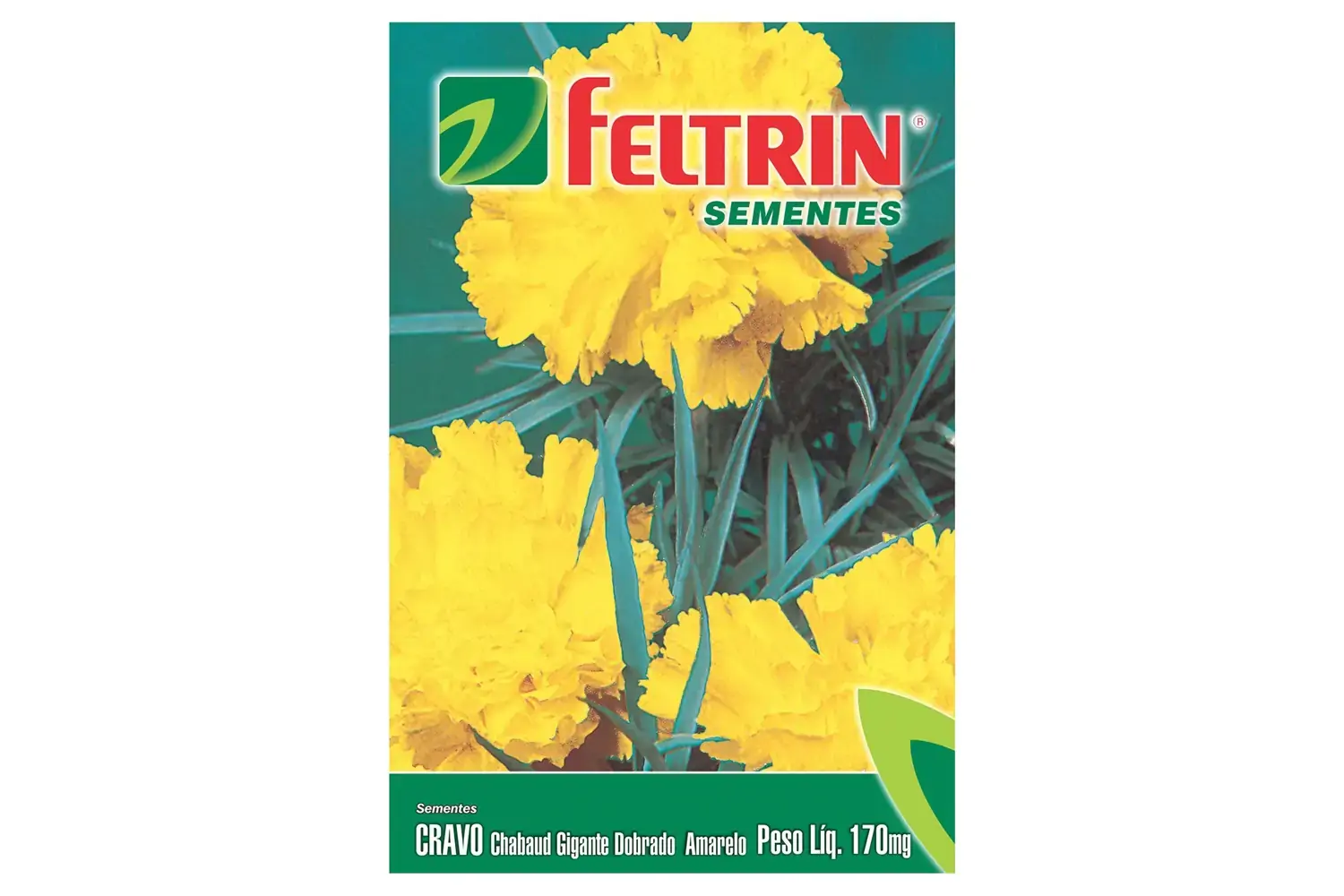 Semente Cravo Gig.chabaud Amarelo Flor