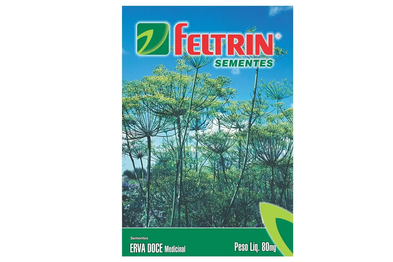 Semente Feltrin Erva Doce Medicinal 80mg