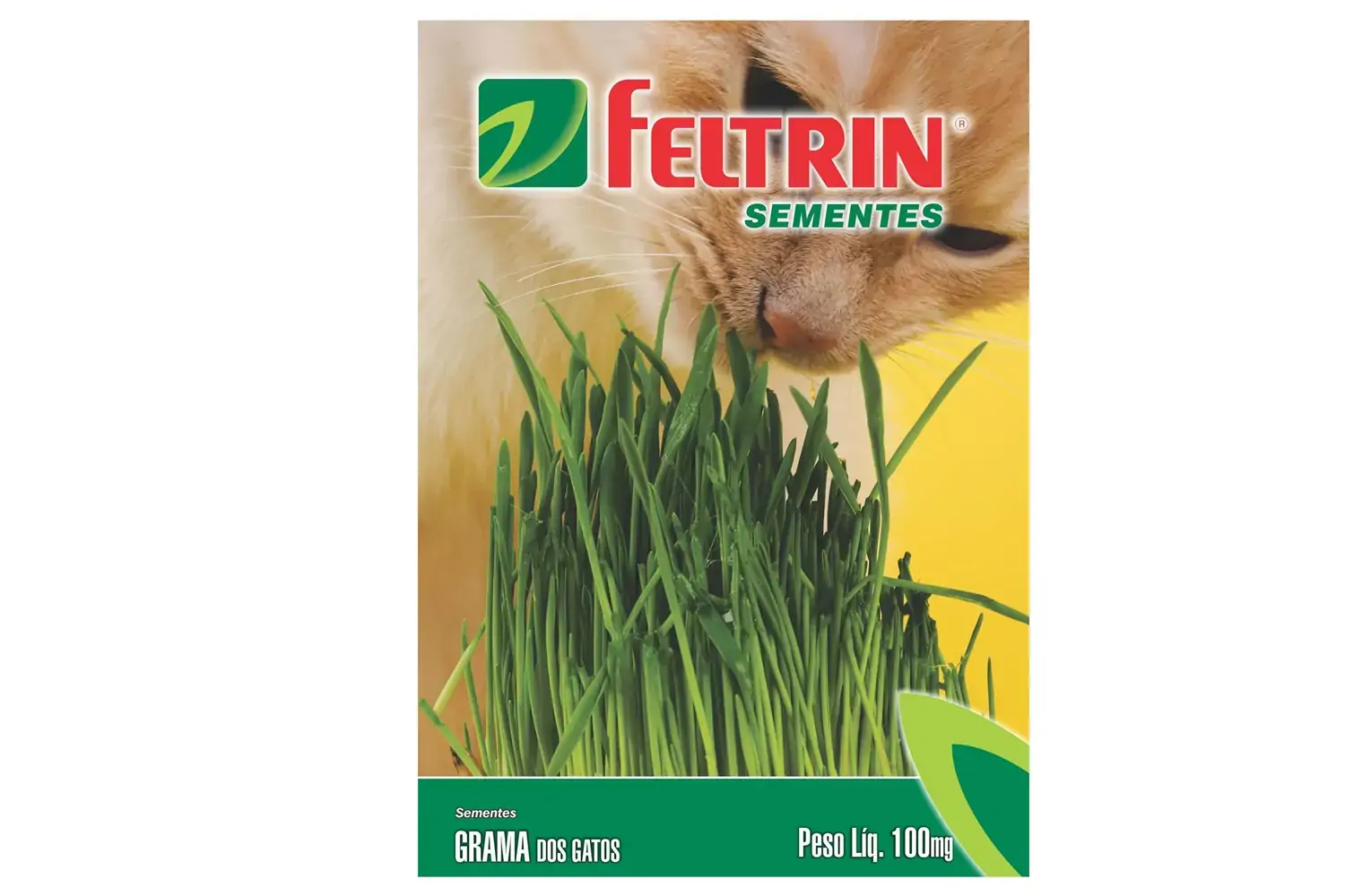 Sac Semente Grama Dos Gatos Feltrin