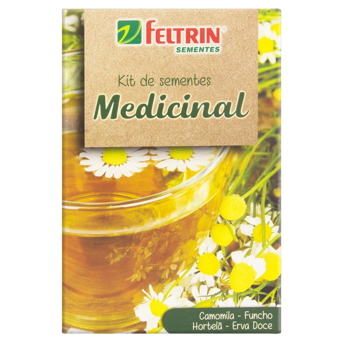 Kit Sementes Medicinal Feltrin 4 Unidades