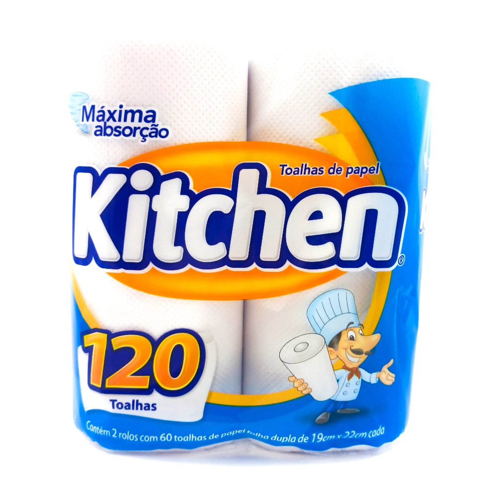 Papel Toalha Kitchen C/2 Grt 30