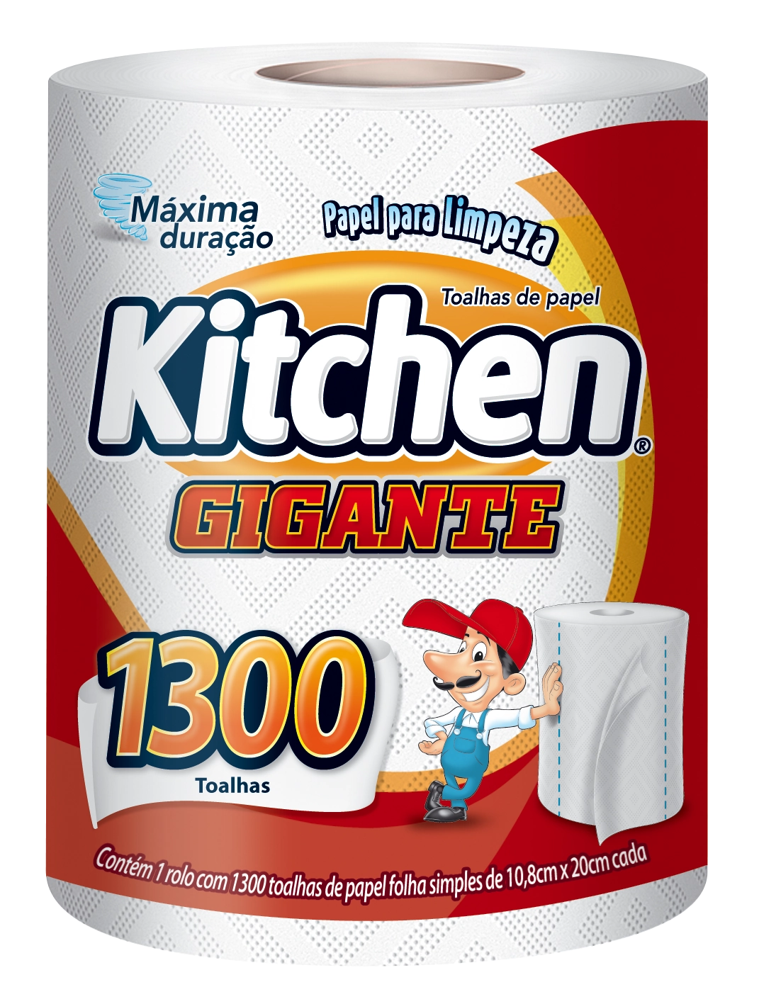 Toalha De Papel Kitchen F/s Gigante 1300toalhas