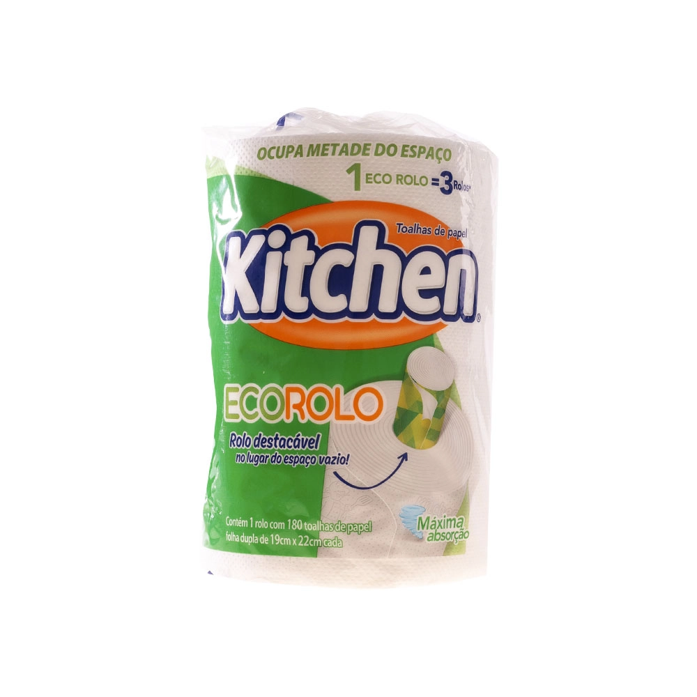 Toalha Papel Kitchen Duo Fd 180 F 1un