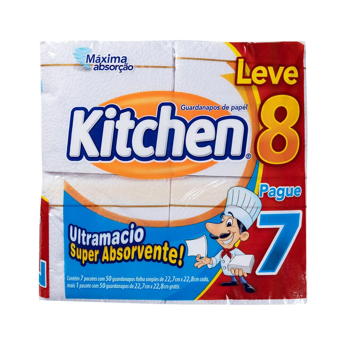 Guardanapo Kitchen 23,5x22,0 Leve 8 Pague 7