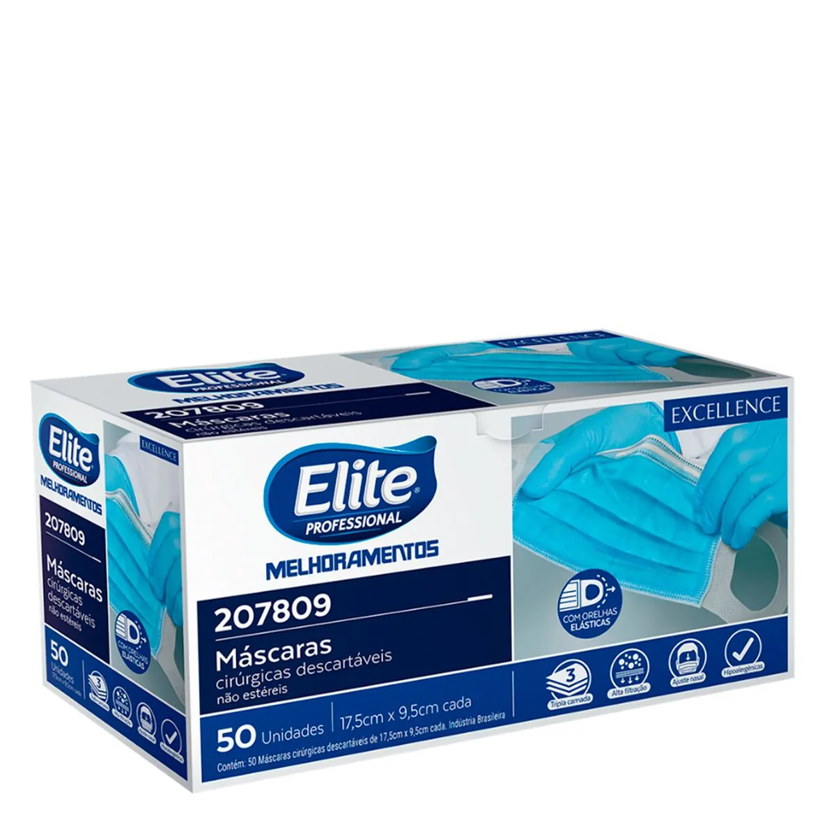 Mascara Descartavel Elite C/50