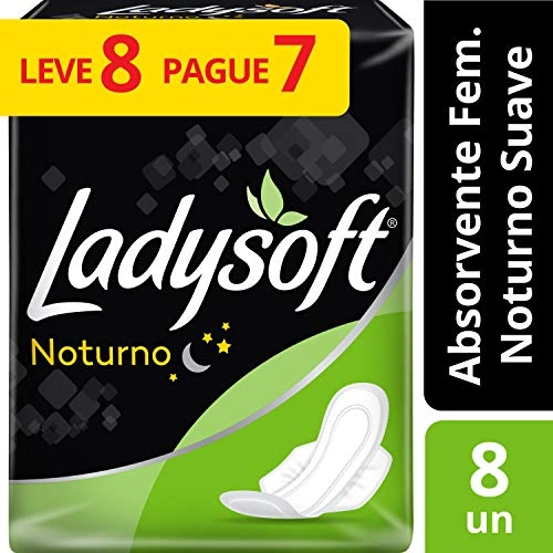Absorvente Ladysoft Noturno Lv8 Pg7 C/ab Suave