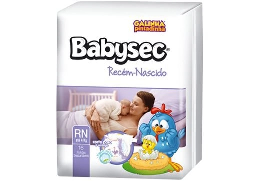 Fralda Desc Babysec Recem Nascido C/16