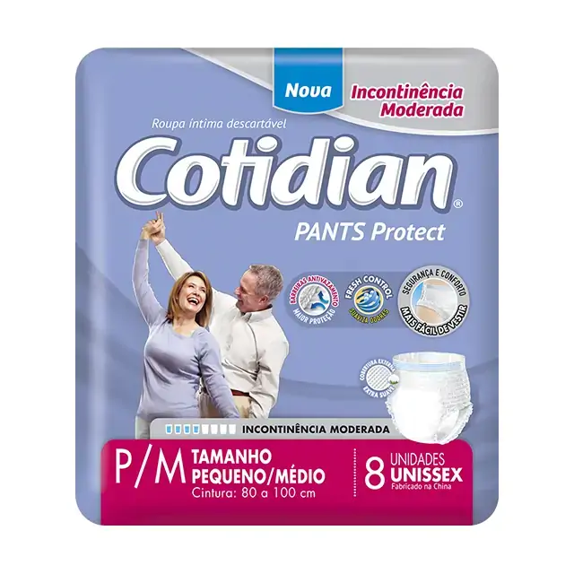 Fralda Adu Cotidian Roup M 8x1