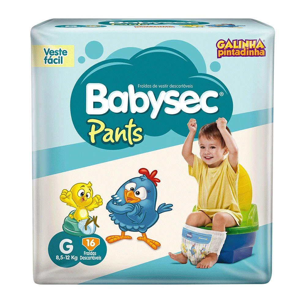 Fralda Babysec Pants G C/16
