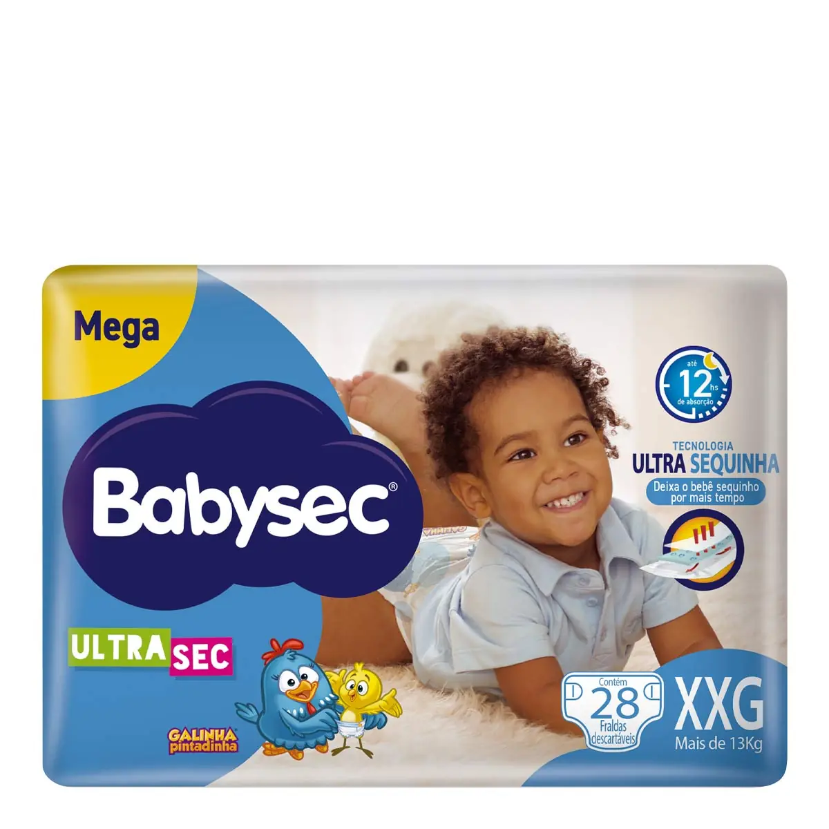 Fralda Descartável BabySec XXG UltraSec 28 unidades