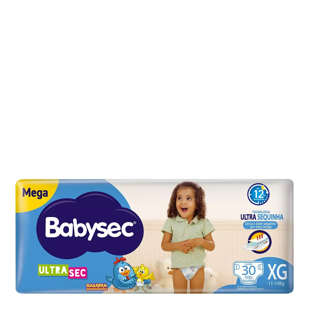 Fralda Infantil Babysec Ultra Mega XG C/32