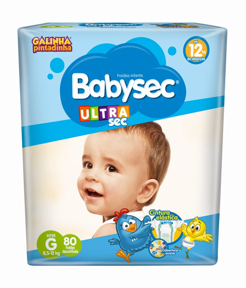 Fralda Babysec Ultra Hiper G