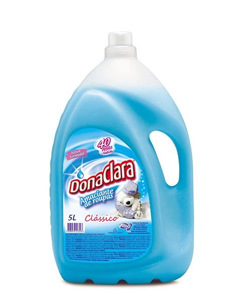 Amaciante Roupa Dona Clara Perfumado Azul 5l
