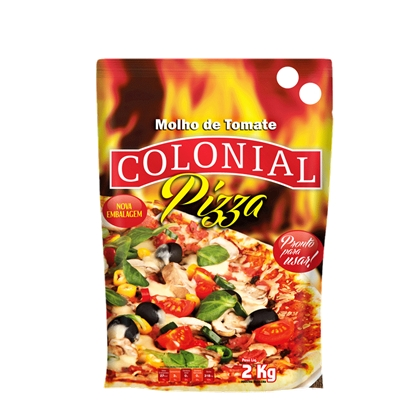 Molho De Tomate Colonial Pizza 2kg