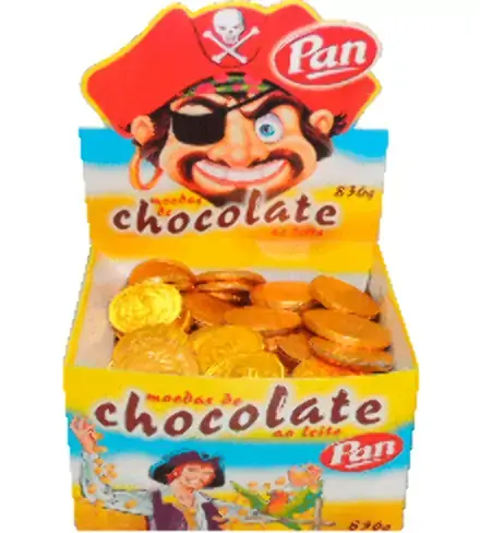Pan Dp.moedas De Chocolate 3,5 G