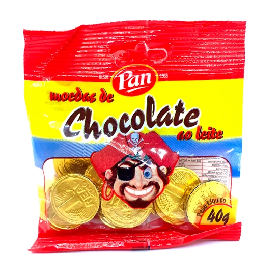 Moedas Pan Chocolate