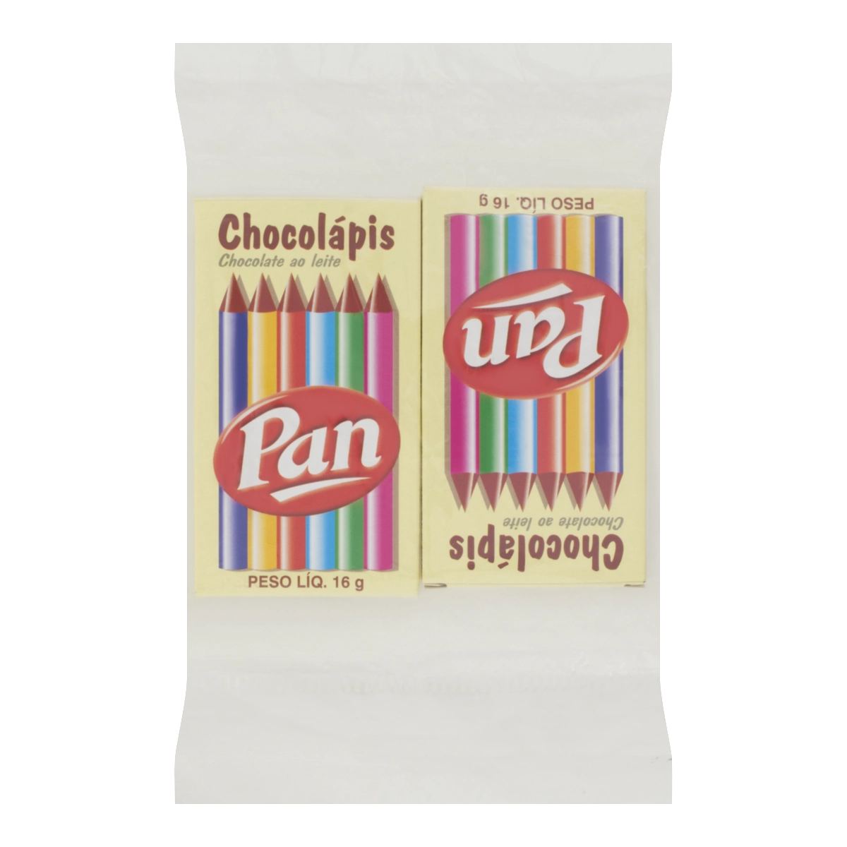 Chocolápis Ao Leite Pan Caixa16g 2 Unidades