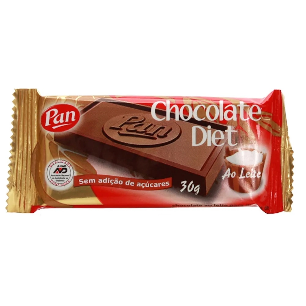 Chocolate Pan Diet Ao Leite