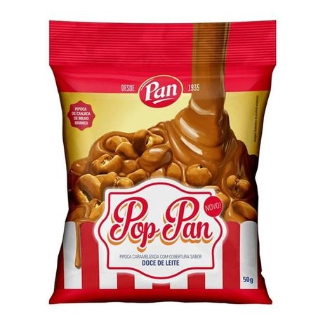 Pipoca Pop Pan 50g Doce De Leite