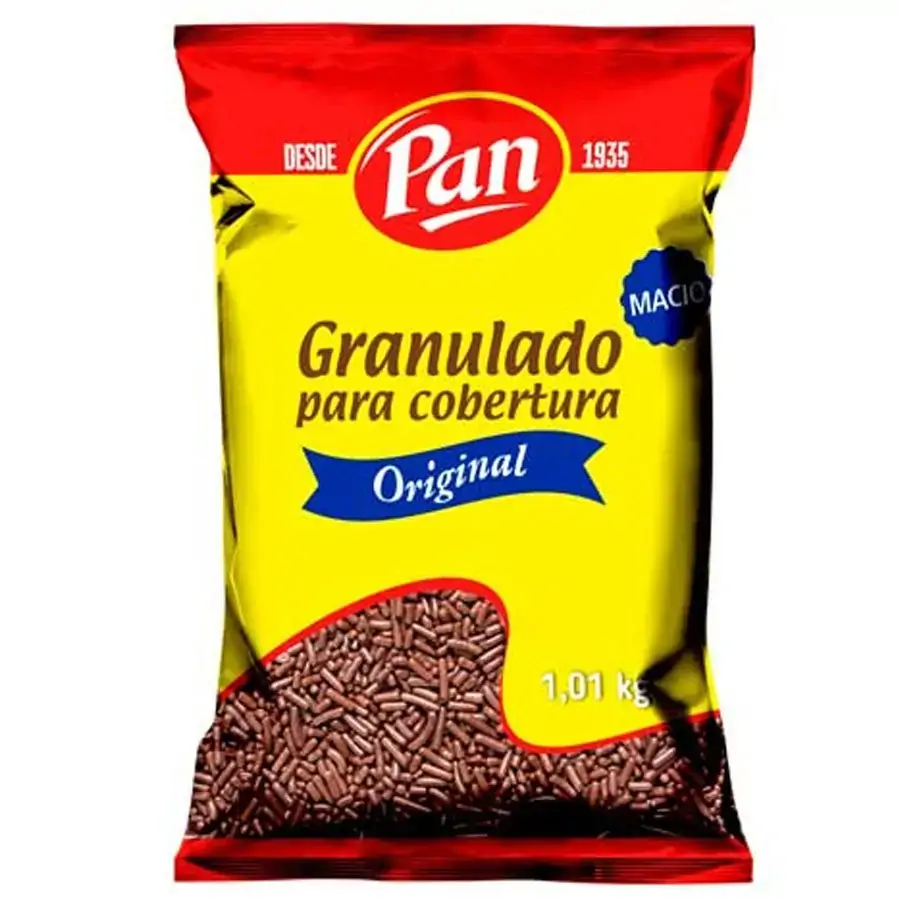 Granulado Pan 1kg Chocolate P/cobertura