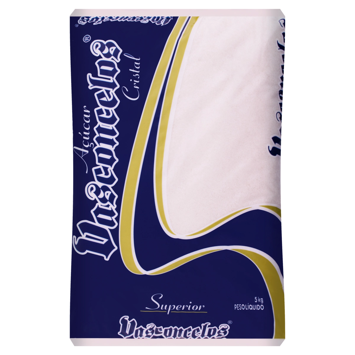Açúcar Cristal Vasconcelos Pacote 5kg