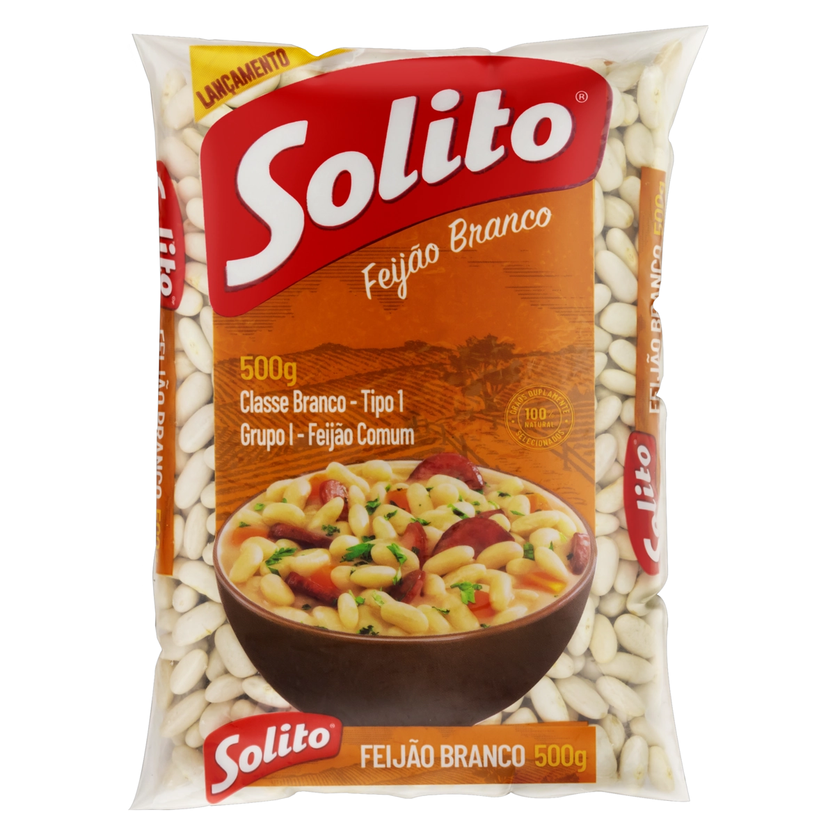 Feijão Branco Tipo 1 Solito Pacote 500g