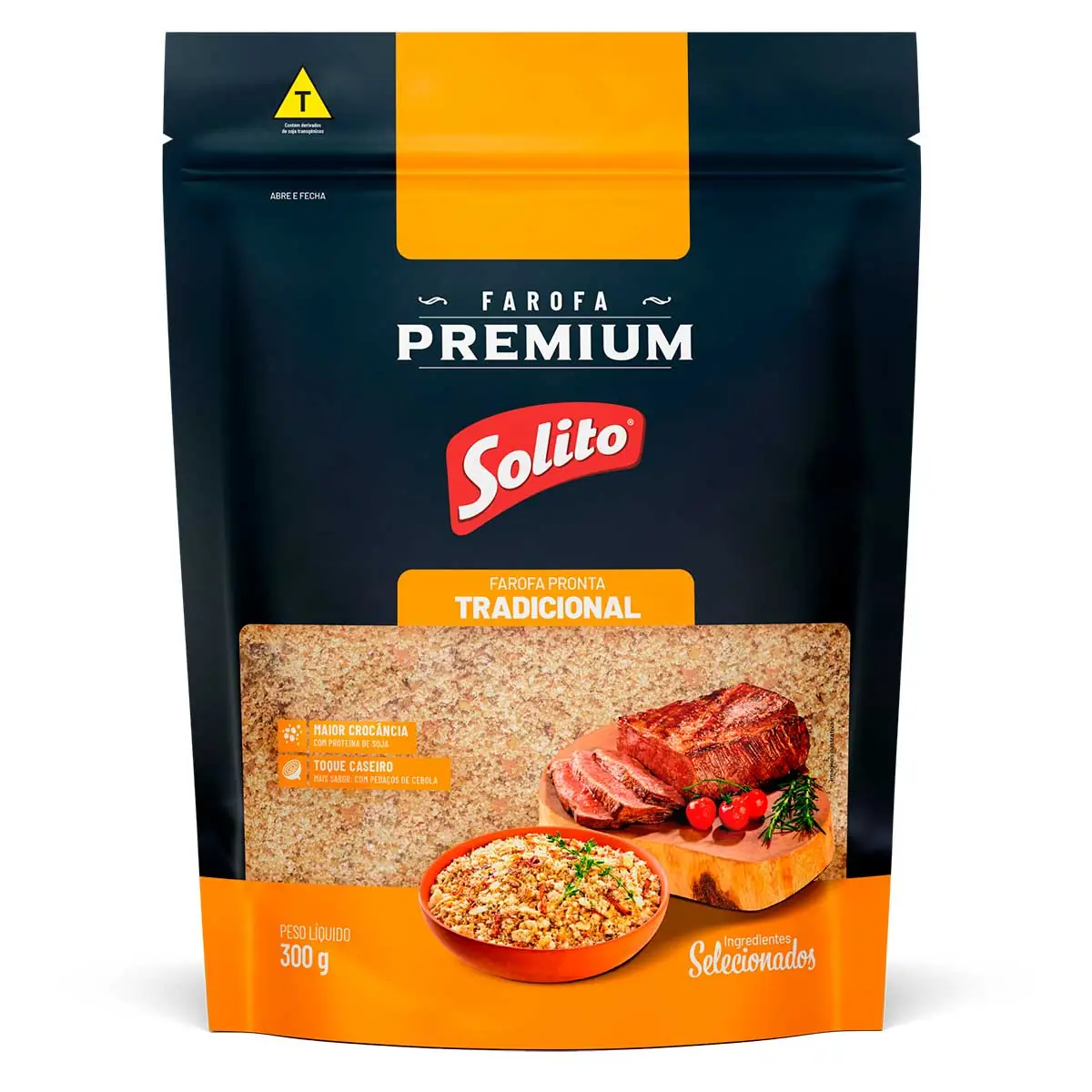 Farofa Tradicional Solito Premium Pouch 300g