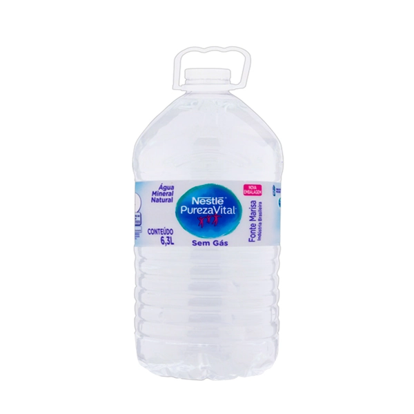 Água Mineral Natural sem Gás Nestlé Pureza Vital Galão 6,3l