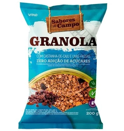 Granola Sabores Do Campo Zero Acucar 200g
