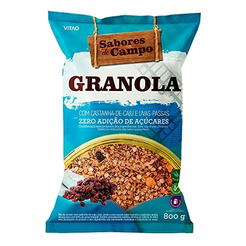 Granola Tradicional Zero Sabores Do Campo 800g