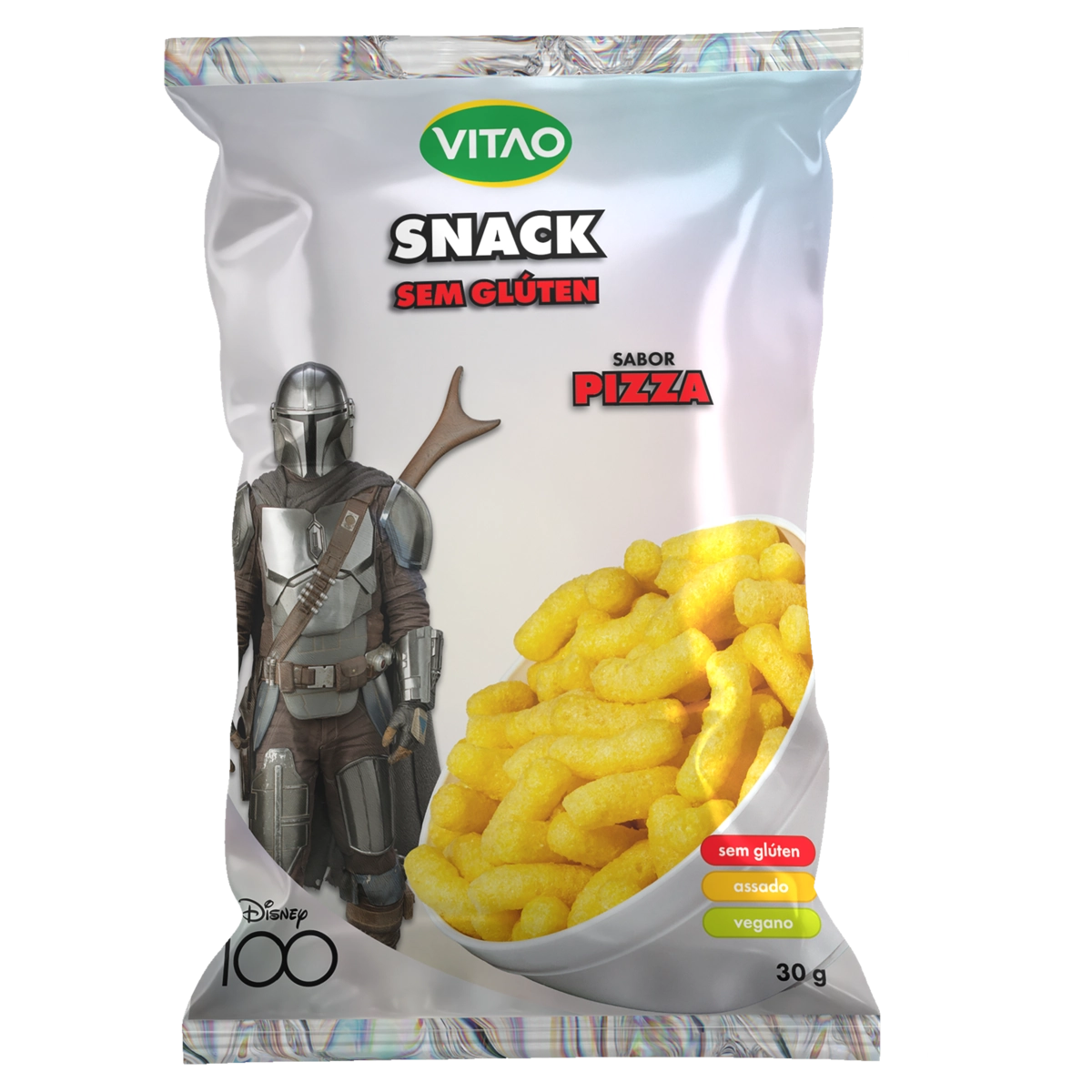 Snack Pizza Star Wars Vitao Pacote 30g