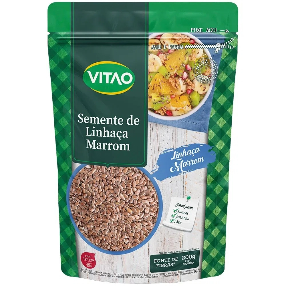 Semente De Linho Linhaca Vitao