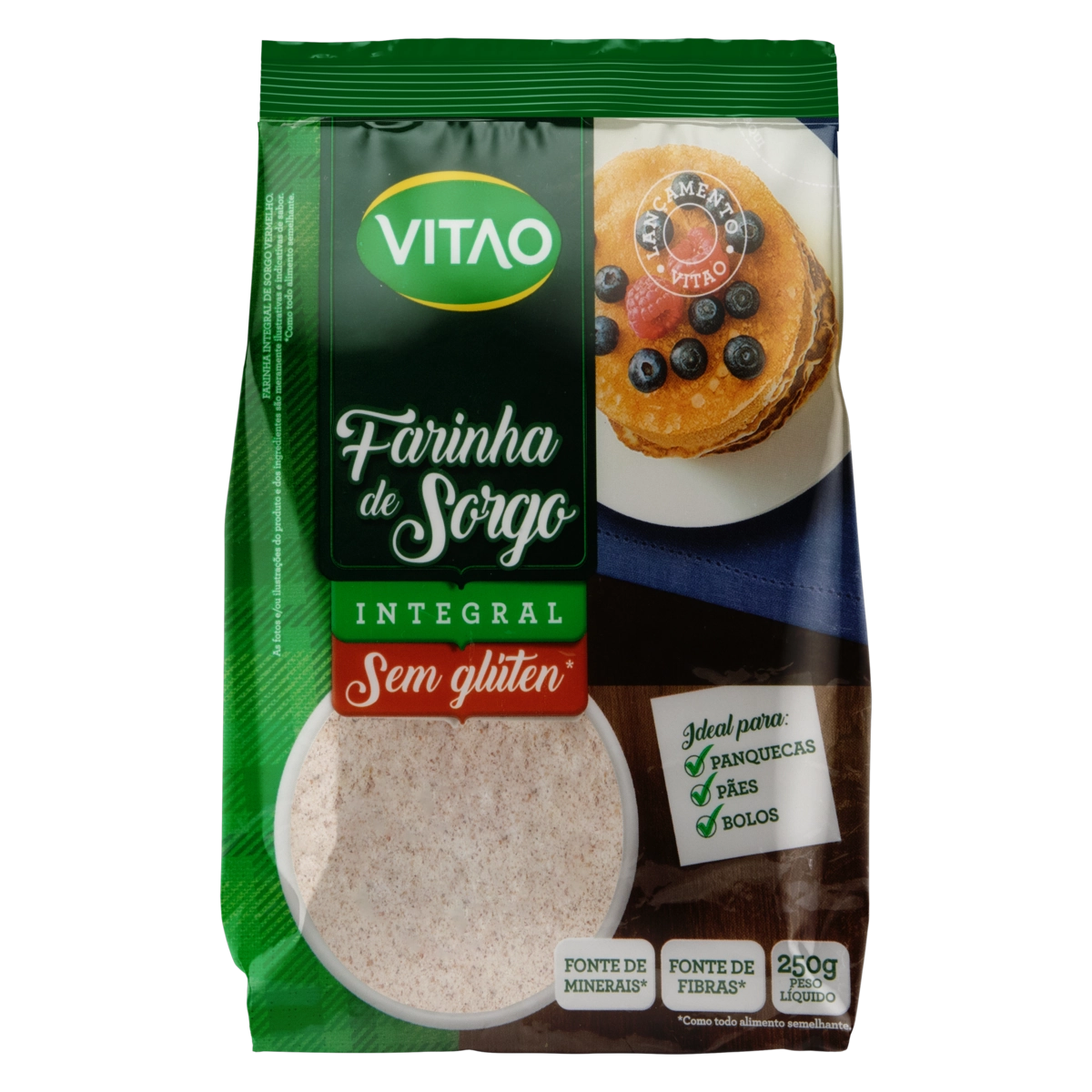 Farinha De Sorgo Integral Vitao Pacote 250g