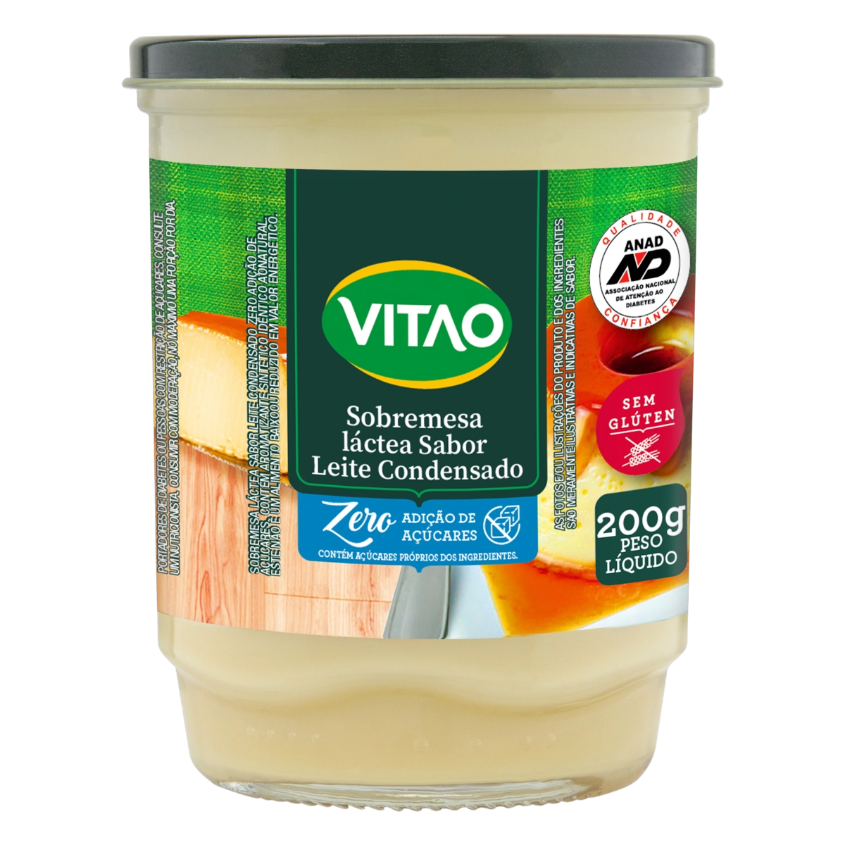 Leite Condensado Vitao Vidro 200g