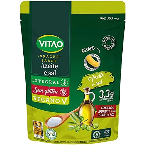 Snack Integral Azeite E Sal Vitao Pouch 40g