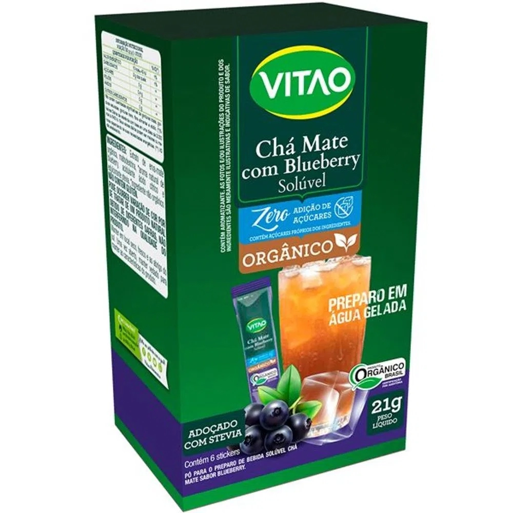 Cha Mate Vitao Org Zero 21g Blueberry
