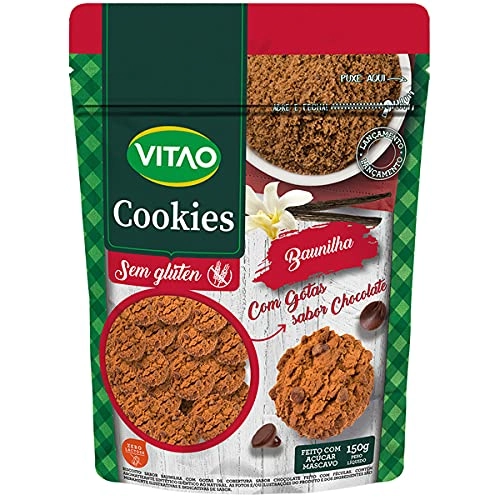 Cookies Sem Gluten Baunilha 150g